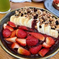 acai bowl  at Tula Café & Bistro in Rio De Janeiro