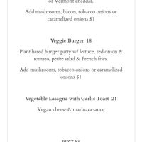 Menu   at Cafe Provence in Brandon