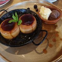 Flan at El Corazon in Zoutelande