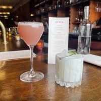 Just Like That and Milk Maid cocktails 🤤  at Eliza in Kingston