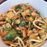 There was a sesame noodle special the day we came  at Wine Down on Main in Brevard