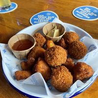 Vegan bitterballen and cauliflower nuggets  at Breugem in Amsterdam