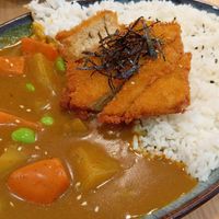 Curry katsu don at ikinokoru - Plant-based Japanese Cuisine in Batam
