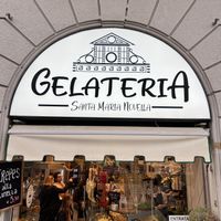   at Gelateria Santa Maria Novella in Florence