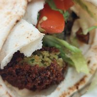 Falafel at Libanon-Imbiss Labibah in Munich