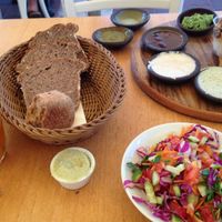 Vegan Breakfast part 1 at Cafe Louise - Rothschild in Tel Aviv