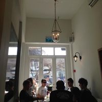 Cafe Louise - Rothschild Interior at Cafe Louise - Rothschild in Tel Aviv