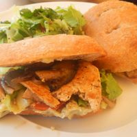 'The vegan sandwich' from the Cafe Louise Menue  at Cafe Louise - Rothschild in Tel Aviv