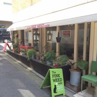 pink weed  at The PINK WEED Cafe in Kobe