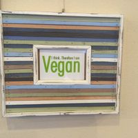 I think, therefore I am Vegan at The PINK WEED Cafe in Kobe