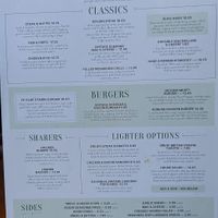 menu  at Ye Olde Starre Inne  in York