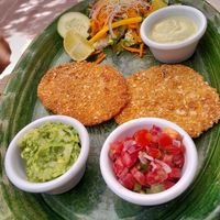 Milanesas de trigo at Ganesha Restaurante Vegetariano in Cuautla