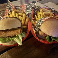 Tofu burgers   at Marly in Newtown
