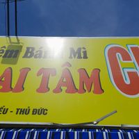 Name at Bánh mì chay Khai Tâm in Ho Chi Minh City