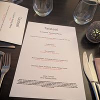 June 2025 Vegan Tasting Menu at Taisteal in Edinburgh