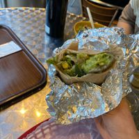 Got the vegan burrito !  at Frijoles - Roppongi in Tokyo