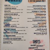 Drinks at Déjà Bu in Paris