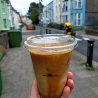 Iced Coffee (Oat Milk) at Reubens Coffee House  in Bangor