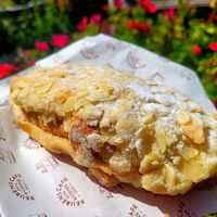 Almond Croissant. at Reubens Coffee House  in Bangor