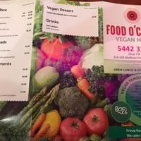 New vegan menu at Food O'Clock Cafe in Bendigo