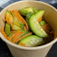 Banchan: zucchini at Kimchi Nom Nom in Dubai