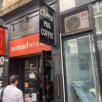 Front at Copper Mug Coffee in New York City