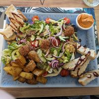 Mezze platter for 1 at Restaurante Vista del Mar Mojacar in Almeria