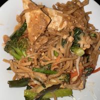 Vegan pad Thai with tofu and veg   at Thai Food Near Me  in South Melbourne