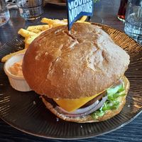 Moving mountains hamburguer  at Brass Kitchen & Bar in Reykjavik