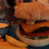 Cheeseburger  at Brass Kitchen & Bar in Reykjavik