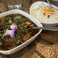 Gobi Manchurian gravyy  at The Mint Room in Bel Air