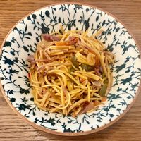 Stir fried noodles at Aqua Restaurant & Bar in Dubai