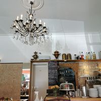 Interior at Cafe Josefina in Munich