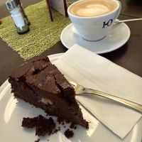 Schoko Bananen Kuchen  at Café & Konditorei Sabel in Glashuetten