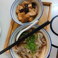 Kway chap (add noodle) at Peace Vegetarian - Tai Seng in Central Singapore