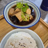 Braised rice at Peace Vegetarian - Tai Seng in Central Singapore