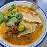 Curry udon at Peace Vegetarian - Tai Seng in Central Singapore