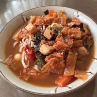 Kimchi Ramen   at Peace Vegetarian - Tai Seng in Central Singapore