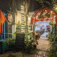 Front at La'Vegan Restaurant in Da Nang