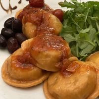 Vegan Ravioli  at Ca'n Llimona in Mallorca