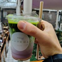The lavender matcha at The Matcha Bar in Dublin