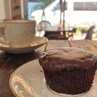 Pingüino veganoo  at Alijuan Café in Mexico City