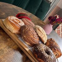Pan dulce veganoo  at Alijuan Café in Mexico City