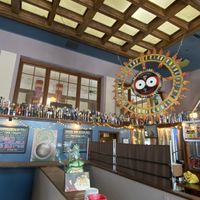 Decorations  at Willimantic Brewing and Main Street Cafe in Willimantic