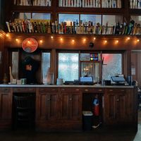 View from what was once behind-the scenes of this former post-office at Willimantic Brewing and Main Street Cafe in Willimantic