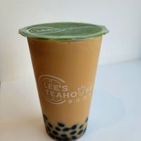 Classic Milk Tea with Tapioca Pearl (Oat Milk) at Lee's Tea House in Bangor