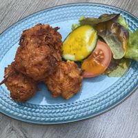 Onion Bhaji  at Indian Palace Restaurant in Salzburg