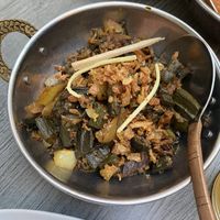 Okra  at Indian Palace Restaurant in Salzburg