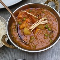 Kartoffel u. Erbse  at Indian Palace Restaurant in Salzburg