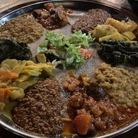 Sharing platter  at Toukoul in Brussels